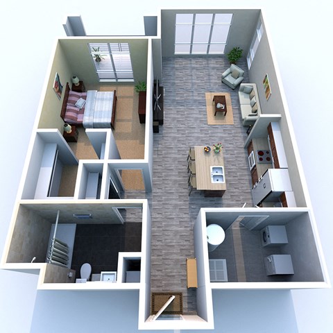 2100 North Mayfair Road Studio-2 Beds Apartment for Rent - Photo Gallery 3